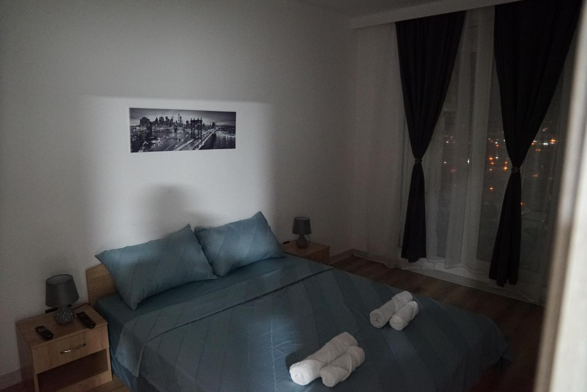 Skopje Sky City 19Th Floor Twin & 12Th Floor & 25Th & 33 Floor Apartments & With Pool & Spa & Gym & Parking Included In Price المظهر الخارجي الصورة